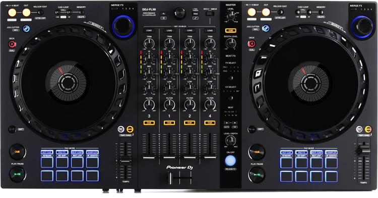 Pioneer DJ DDJ-FLX6 4-deck Rekordbox and Serato DJ Controller