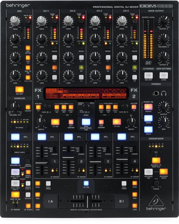 Behringer DDM4000 5-channel DJ | Sweetwater