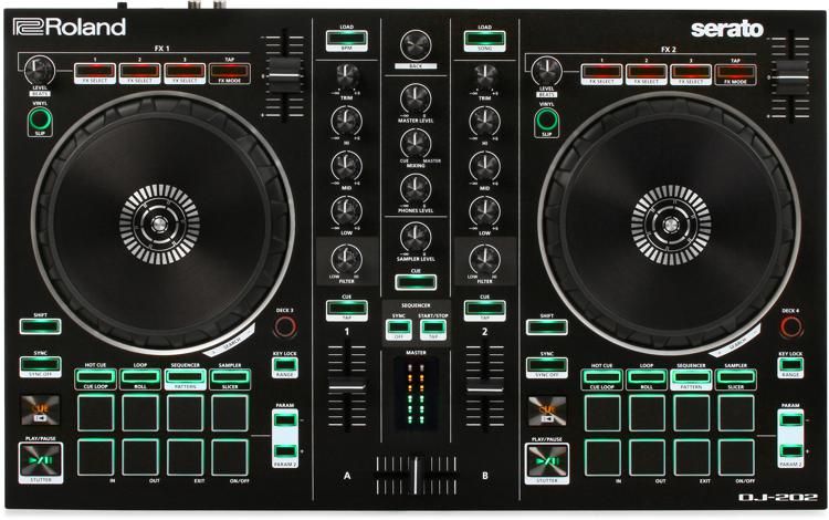 roland dj 202 vs traktor s2 mk3