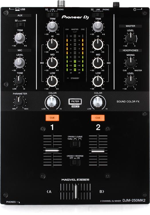 Pioneer DJ DJM-250MK2 2-channel DJ Mixer