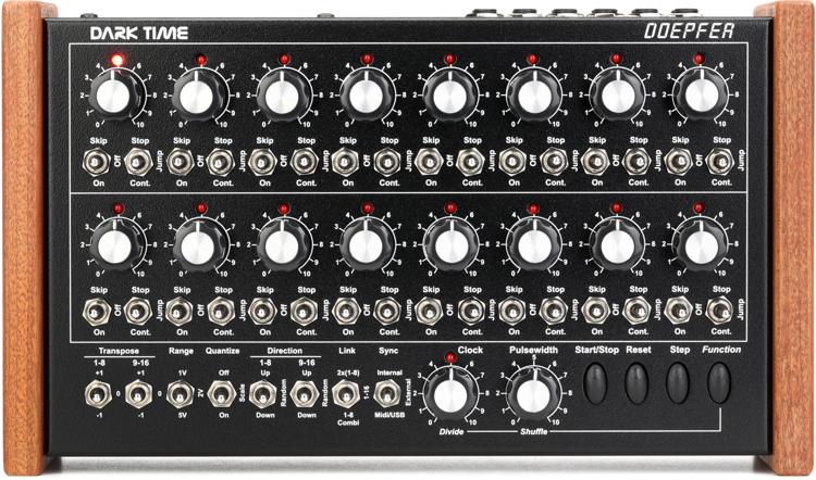 Doepfer DARK TIME アナログシーケンサー Doepfer Dark Time Analog Step Sequencer with Red LEDs | Sweetwater