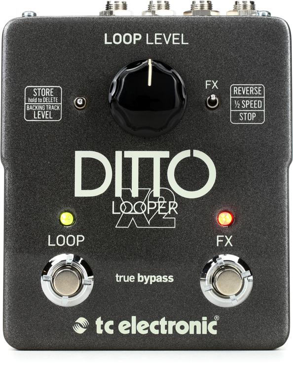 TC Electronic Ditto X2 Looper Pedal | Sweetwater