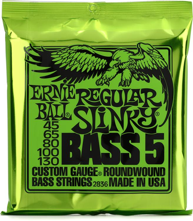 Ernie Ball 2836 Regular Slinky Nickel Wound Electric Bass Guitar