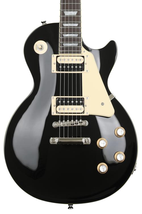 Epiphone Les Paul Classic Electric Guitar Ebony Sweetwater