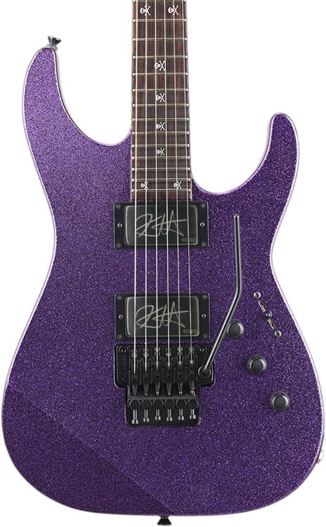 Фирменная электрогитара ESP Kirk Hammett KH-2 - Фиолетовый блеск