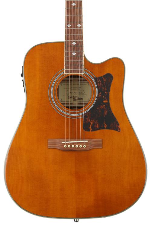 Epiphone Masterbilt DR-500MCE - Natural | Sweetwater