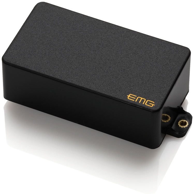 EMG 81TW Active Ceramic Coil Splitting Bridge/Neck Humbucker Guitar Pickup  - Black