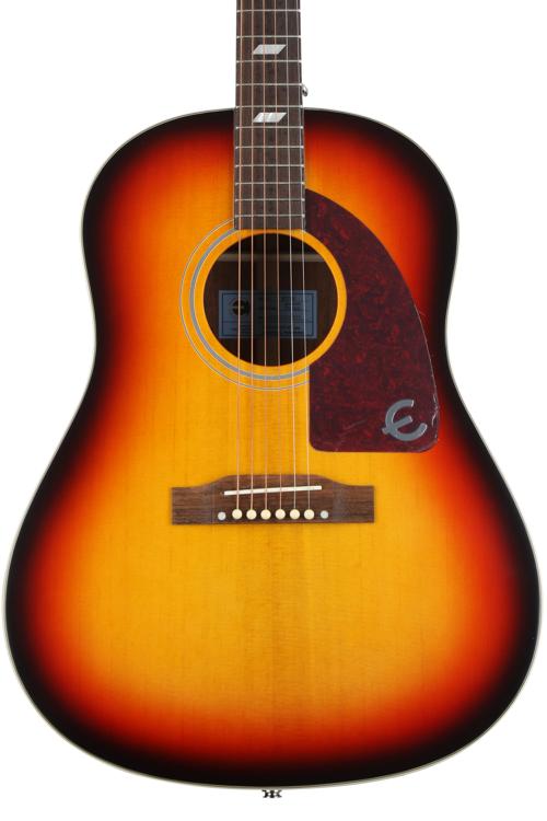 Epiphone Masterbilt Texan Acoustic-Electric Guitar - Faded Cherry 
