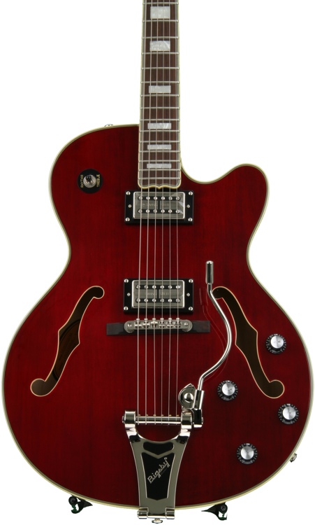 Epiphone Emperor Swingster Wine Red Sweetwater