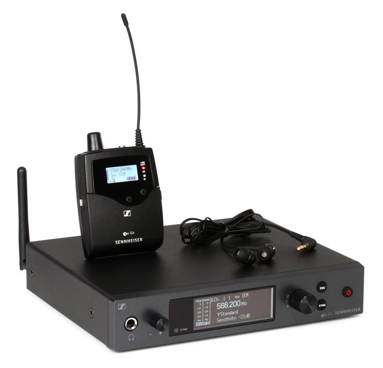 Sennheiser EW IEM G4 Wireless In-Ear Monitoring System - G Band | Sweetwater ew g4