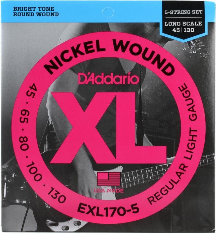 2周年記念イベントが D'Addario ダダリオ ベース弦 ニッケル Long Scale .045-.100 EXL170 国内正規品 