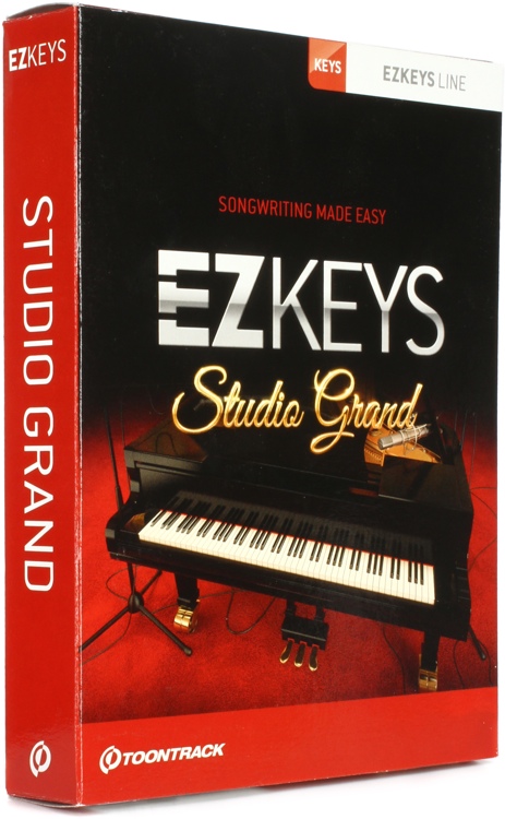 Toontrack EZkeys Studio Grand Songwriting Software and Virtual Grand Piano  (boxed) | Sweetwater