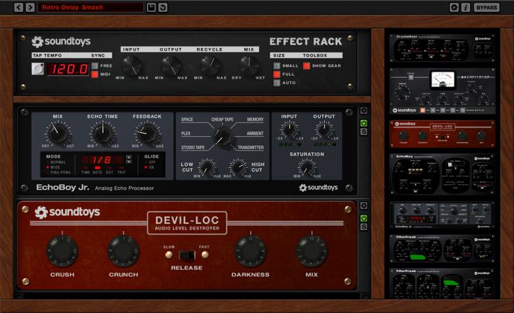 Soundtoys Effect Rack 5 Plug In Sweetwater