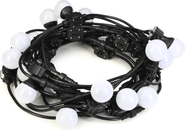 Chauvet DJ Festoon 2 RGB EXT Outdoorrated RGB Light String Sweetwater