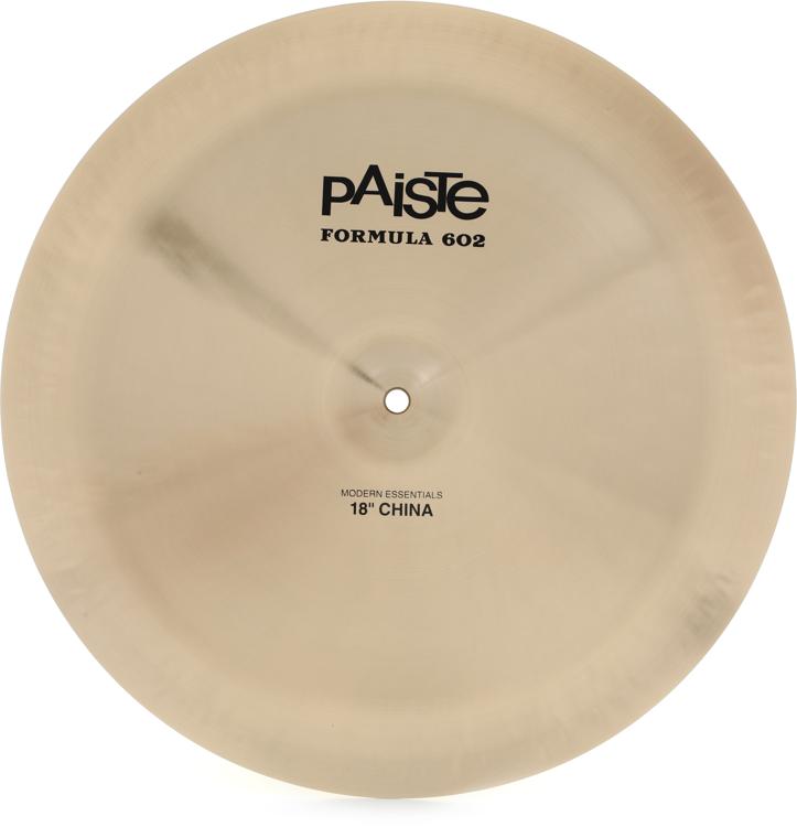 Paiste 18 inch Formula 602 Modern Essentials China Cymbal