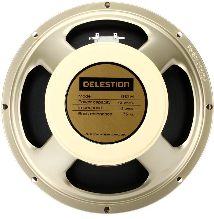 Celestion G12H-75 Creamback 12 inch 75-watt Replacement Guitar Speaker - 8  Ohm