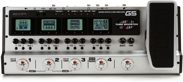 Zoom G5 Multi-FX Pedal | Sweetwater