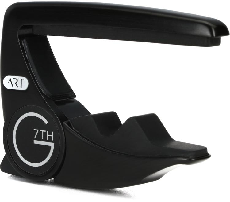 G7th Performance Steel String Guitar Capo Black Sweetwater
