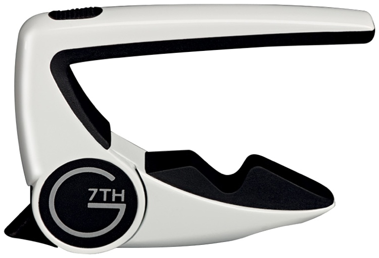 G7 Performance 2 Capo - 6 String, White
