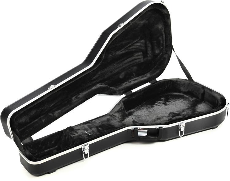 Gator Deluxe ABS Molded Acoustic Guitar Case Black Sweetwater