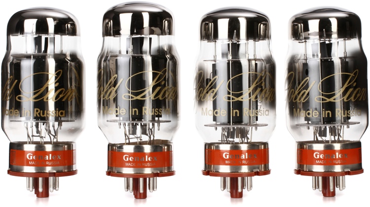 Genalex Gold Lion KT88 Power Tubes Matched Quartet Sweetwater