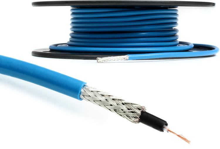 Ls .155 Bulk Guitar Cable 50' Blue Sweetwater