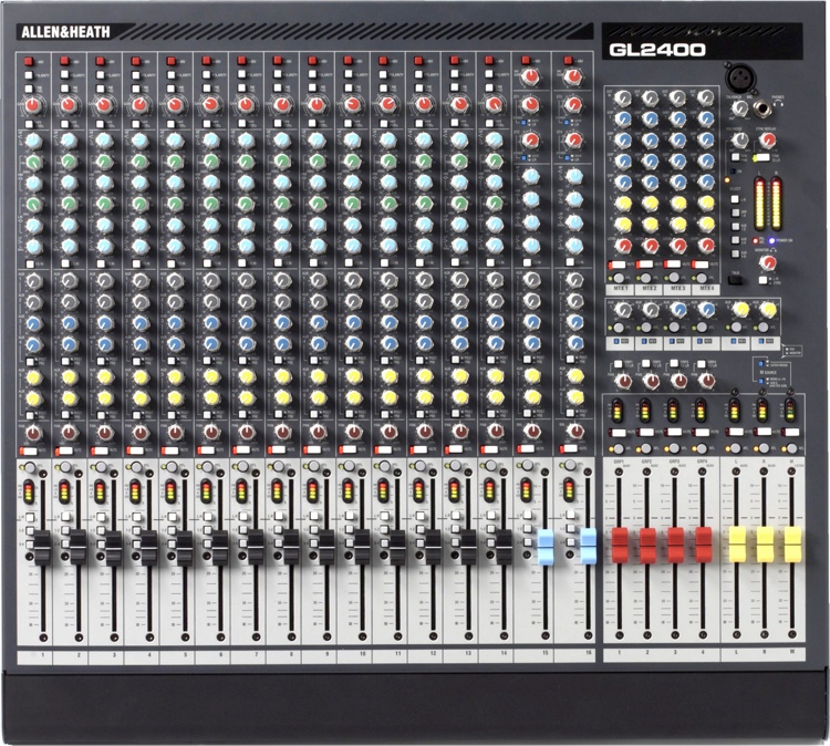 Allen Heath Gl2400 16 Dual Function Live Mixer Sweetwater