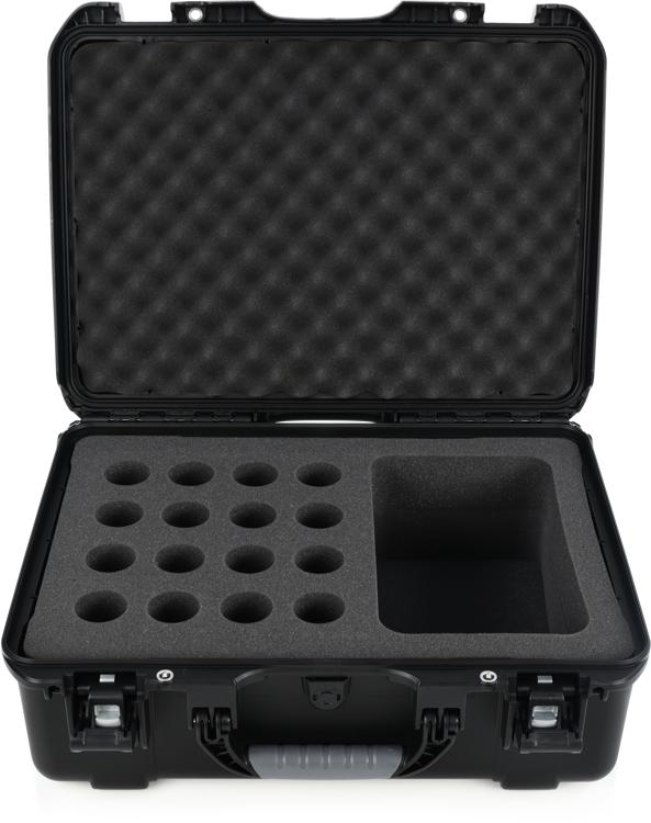 Gator GM16MICWP Waterproof mic case16 mics Sweetwater