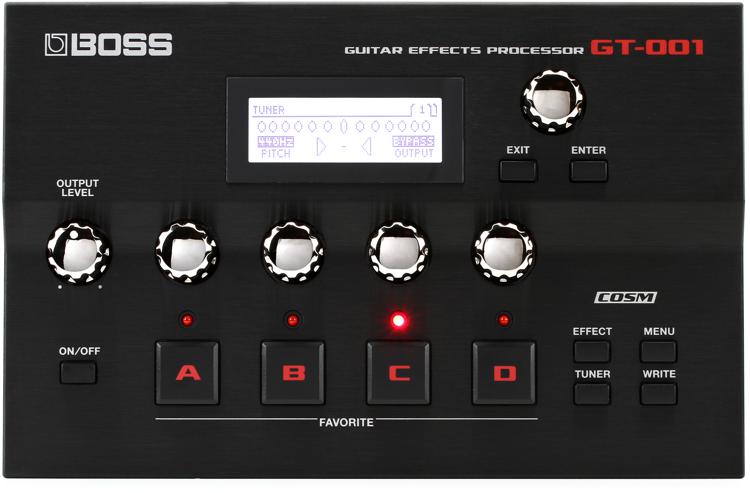 Boss GT-001 Table Top Guitar Effects Processor