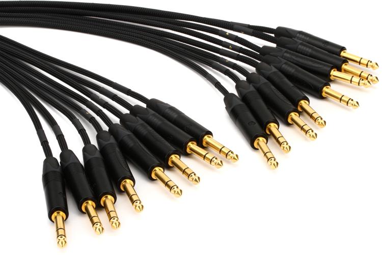 4 Channel Snake Cable 10' Foot Mogami 2931 Neutrik Gold XLR Male to 1/4" TRS 