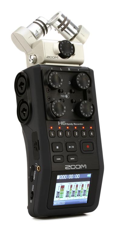 knal mineraal component Zoom H6 Handy Recorder | Sweetwater
