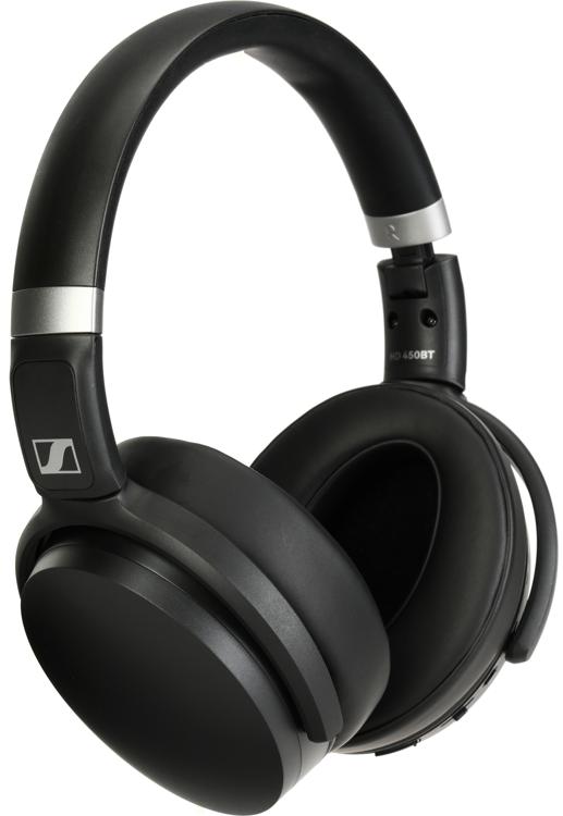 Sennheiser HD 450BT Bluetooth Wireless Headphones - Black | Sweetwater