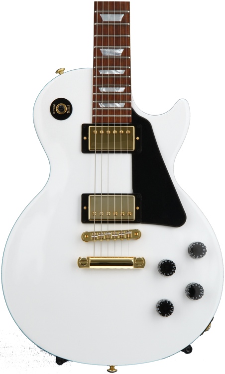 Gibson Les Paul Studio 2016, High Performance - Alpine White, Gold Hardware  | Sweetwater