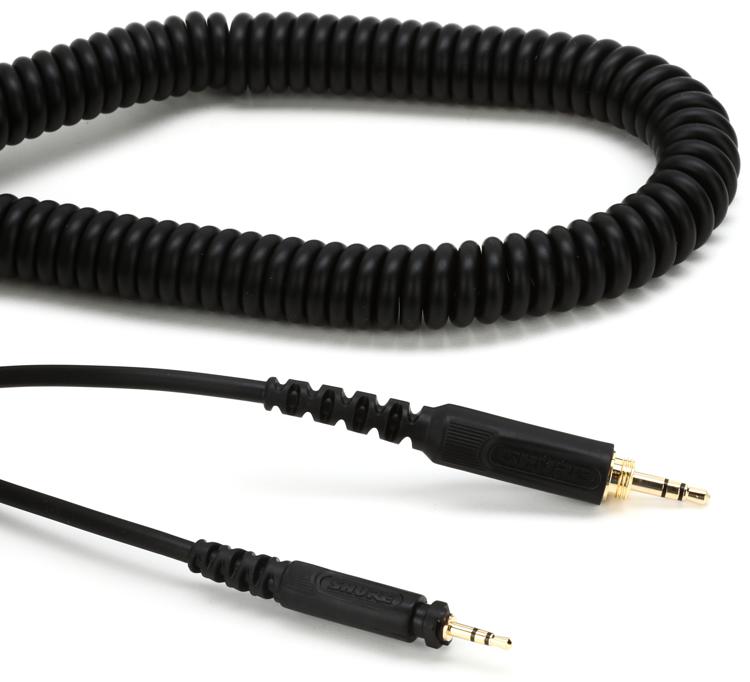 Shure HPACA1 Coiled Replacement Cable For Shure Headphones - 3 Meter ...