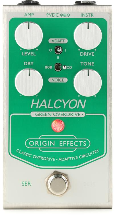 Origin Effects Halcyon Green Overdrive Pedal