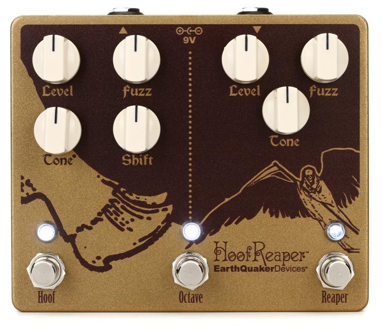 スイーツ柄 ブルー 再最終値下Earthquaker Devices Hoof reaperおまけ