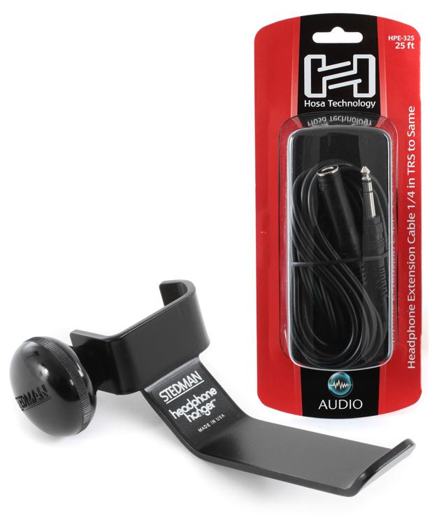 Stedman Corporation SHH Headphone Holder + HPE325 Cable Sweetwater