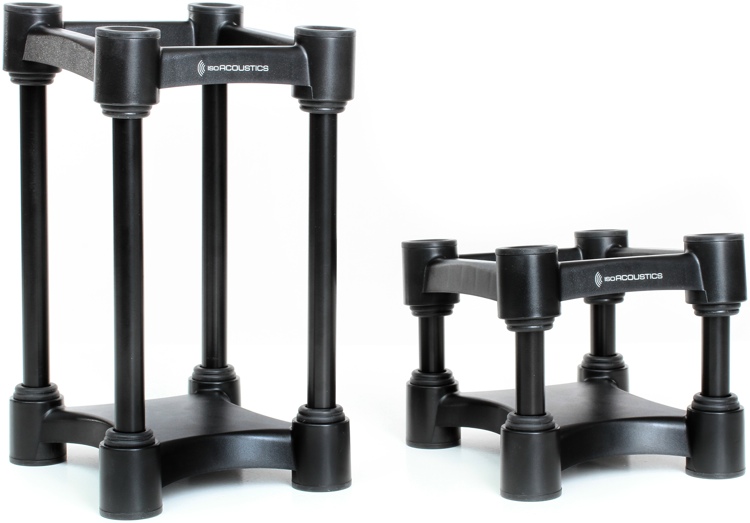 IsoAcoustics ISOL8R130 Small Acoustic Isolation Stands (pair) Sweetwater