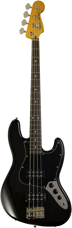 Fender Modern Player Jazz Bass - Transparent Black | Sweetwater