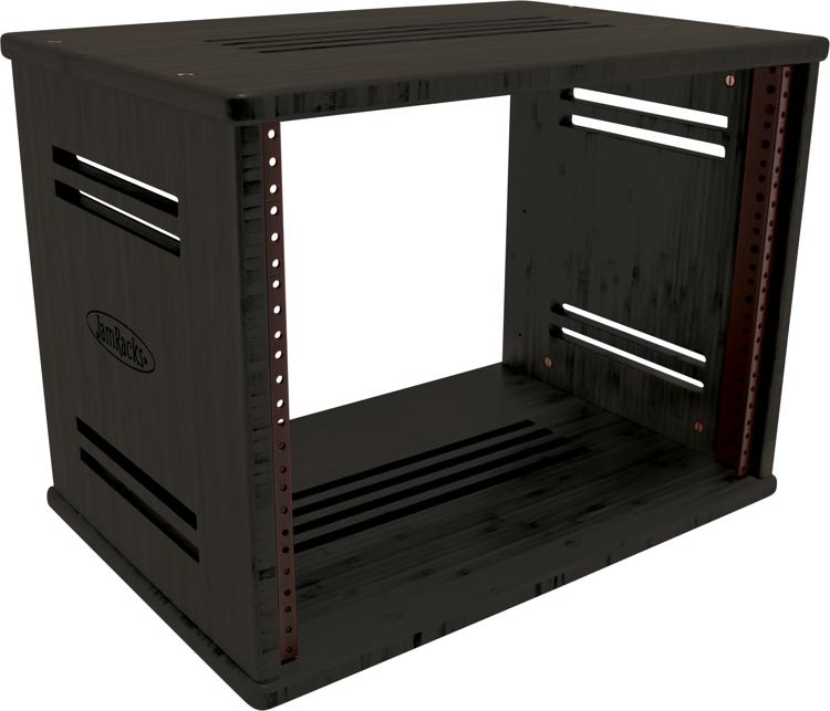 JamRacks 8 Space Rack Ebony Stain Sweetwater