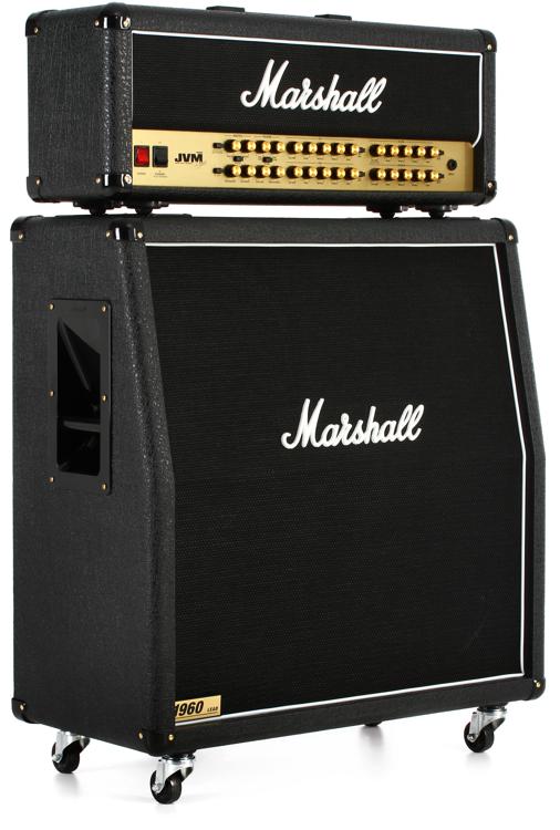 Marshall JVM410H/1960A Angled Half Stack Package