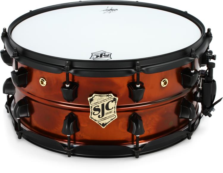 SJC Custom Drums Jay Weinberg Signature Snare Drum "The Crucible" 6