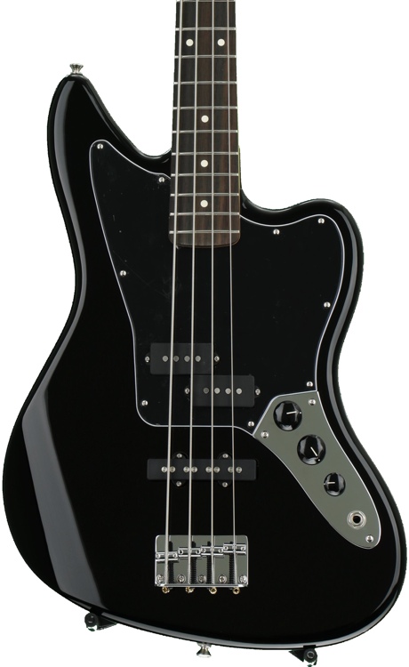 Fender Standard Jaguar Bass - Black | Sweetwater