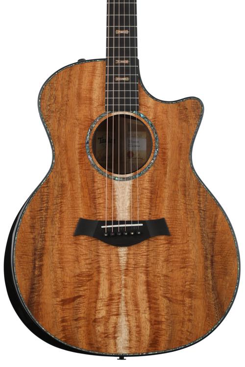 Taylor Custom K24ce AcousticElectric Guitar Natural Sweetwater