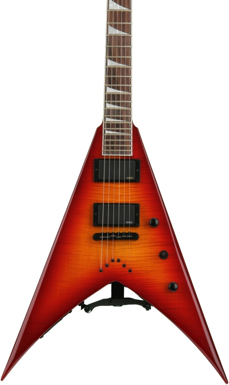 jackson king v kvxt burnt cherry sunburst