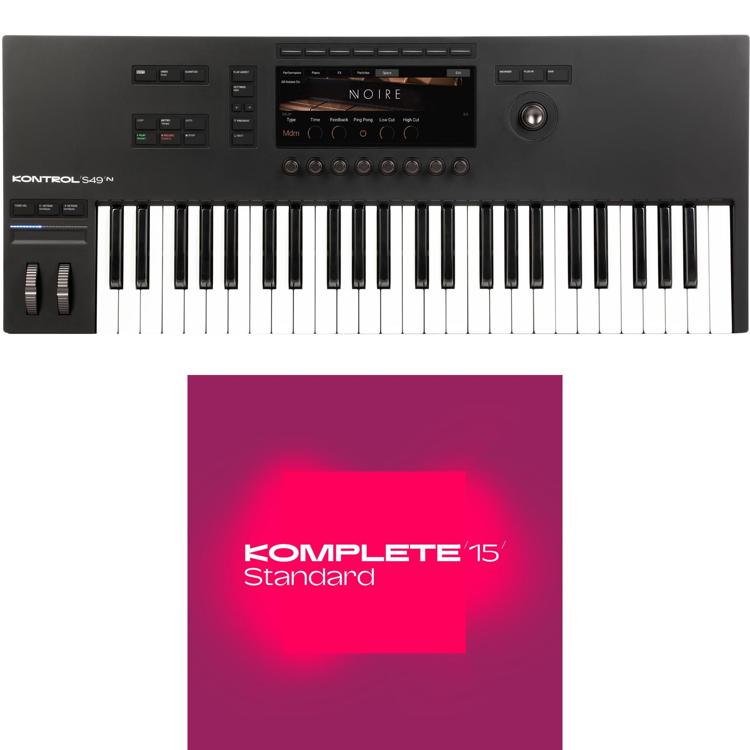 Native Instruments Kontrol S49 Mk3 49-key Smart Keyboard Controller  Standard Bundle