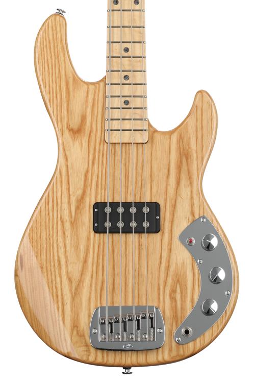 G&L CLF Research L-1000 Bass Guitar - Natural Ash | Sweetwater