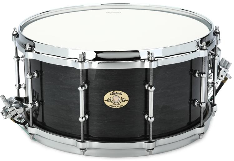 Ludwig Concert Maple Snare Drum - 6.5-inch x 14-inch, Charcoal