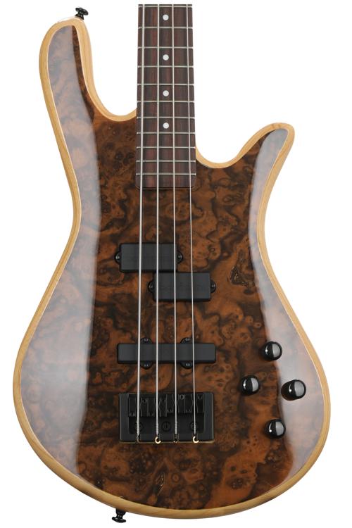 Spector Legend 4 Classic Bass Guitar - Natural Walnut Burl Gloss