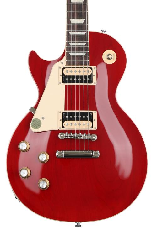 Gibson Les Paul Classic Left-handed Electric Guitar - Translucent